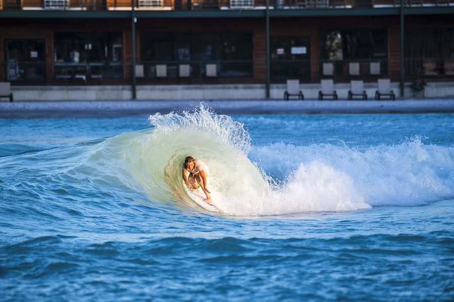 Caity Simmers with the best trick of all. 
