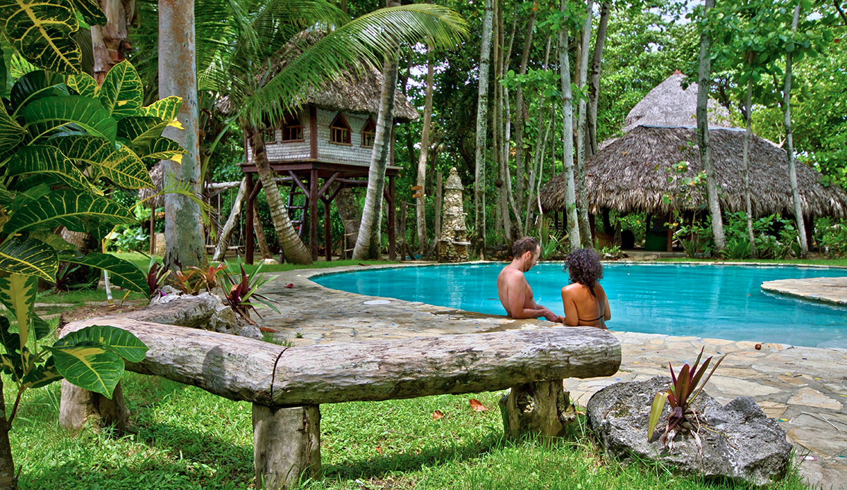 Photo: <a href=\"https://waterwaystravel.com/surf_dominican/dr_surfing/dr_surfing_cabana_accomodations.php\">WaterWays Surf Adventures</a>