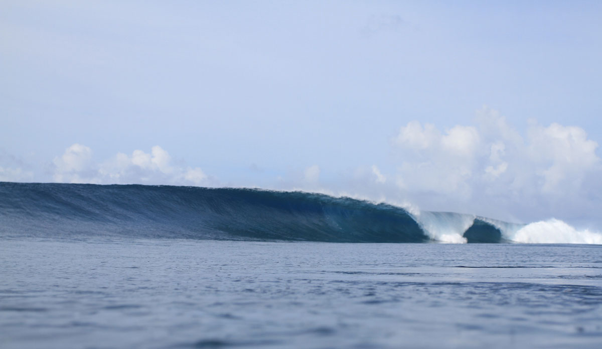 It gets big and perfect here. Photo: Brian Blank