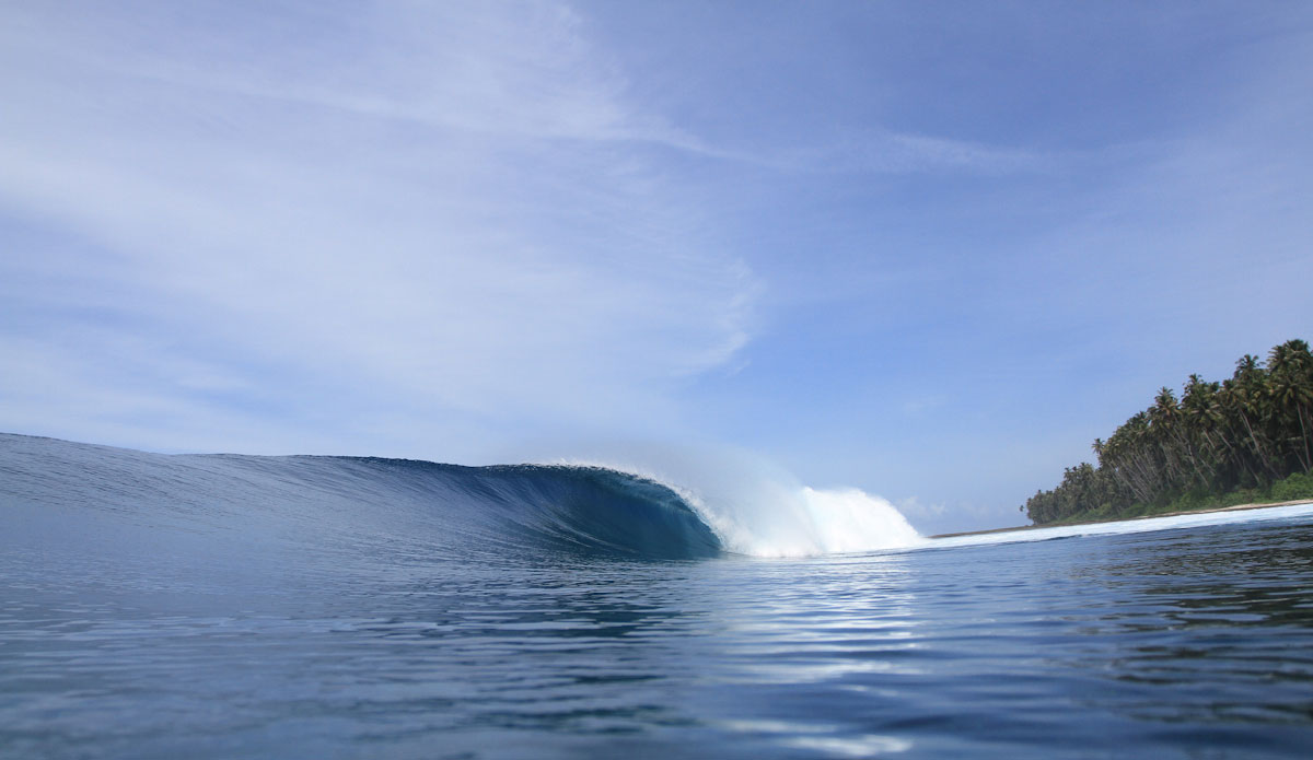 Empty and perfect. Photo: Brian Blank