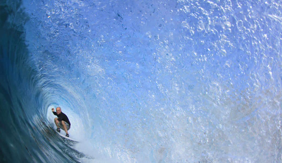 Deep behind the curtain. Photo: Brian Blank