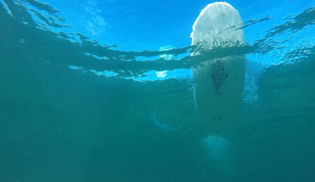 \"My seven-year-old son Kepa goes out in front of my mom’s house in the intercoastal water way — which is dead flat and waits for big boats to go by — and surfs the wakes off the boats. This one time he drew a big crowd and when he came in they couldn\'t understand how he was moving without a wave. When he came in all he said was, \'I wear this watch and push this button and it starts the engine in my board.\' It was epic.\" - PM Photo: <a href=\"https://www.theinertia.com/author/patrick-eichstaedt/\">Patrick Eichstaedt</a>