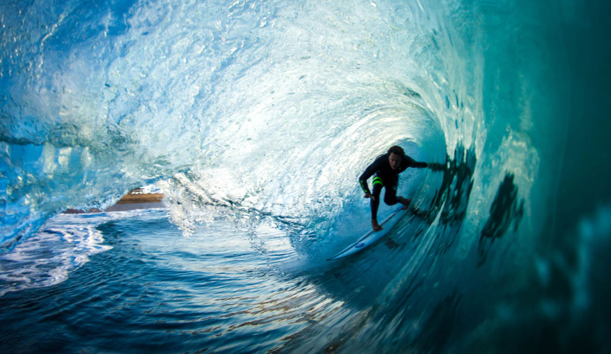 Tommy Cantrell tucked into a beautiful looking barrel. Photo: <a href=\"https://www.facebook.com/LukeForgayPhoto\">Luke Forgay</a>