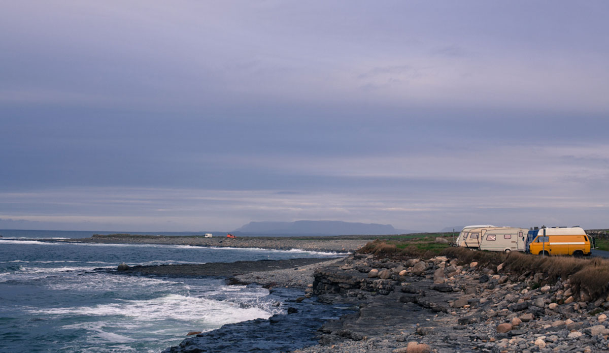 While we didn\'t score the waves we wanted, the views almost made up for it. Photo: <a href=\"https://instagram.com/whalebones\"> Mark Rose</a>