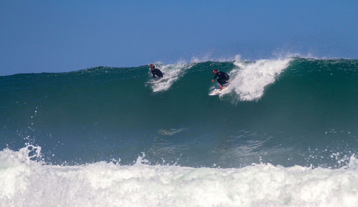 Greg on a big one at his local spot.  Photo: <a href=\"https://www.facebook.com/pages/Pho-Tye-Studio/398591356893177?fref=nf\"> Tyerell Jordaan</a>