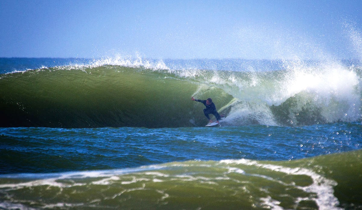 Simon pig-dogging on a crispy morning.  Photo: <a href=\"https://www.facebook.com/pages/Pho-Tye-Studio/398591356893177?fref=nf\"> Tyerell Jordaan</a>