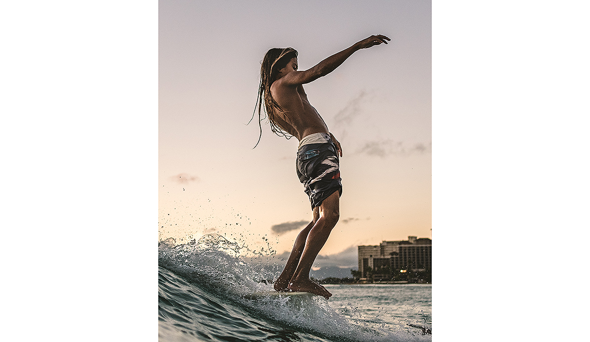 Michael Van Hohenstein (@monkey_surfer_13) 
Monkey is always stoked out of his mind. 1\' or 4\' it just doesn\'t matter. He catches more waves than anyone. It\'s like he\'s on a conveyor belt on the inside. Not to mention his style is just top notch.

Photo: Will Walling//@will_is_dakine