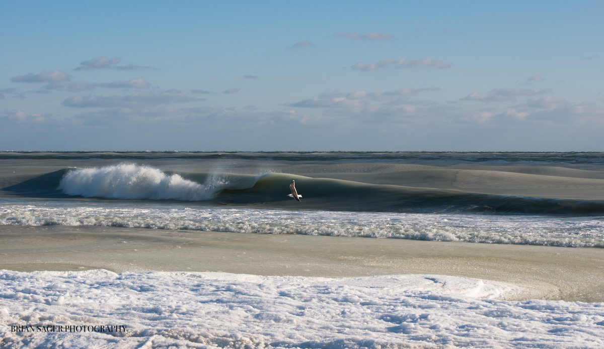 A [surfer\'s] winter wonderland. Photo: <a href=\"http://www.briansagerphotography.com\">Brian Sager</a>