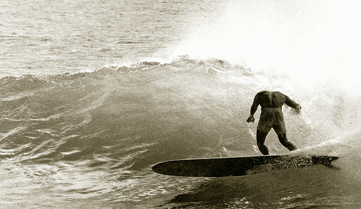Headless McTavish 1966
The first picture of mine that got itself a name. Shot at Point Cartwright on Queensland’s Sunshine Coast, it came to symbolise what McTavish and Nat called the ‘involvement’ school. 
 Photo: <a href=\"https://www.johnwitzig.com.au/\">John Witzig</a>