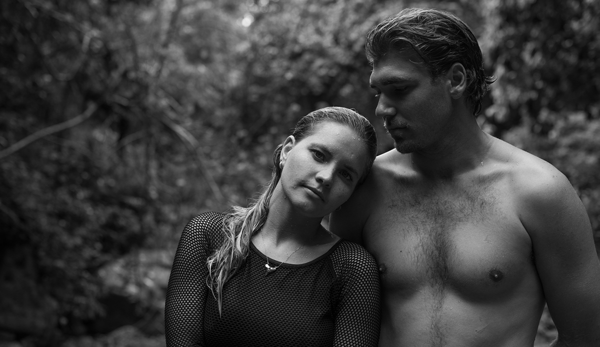 Life-long travel companions, Bruna and Dane. Photo: Ricky Lesser 