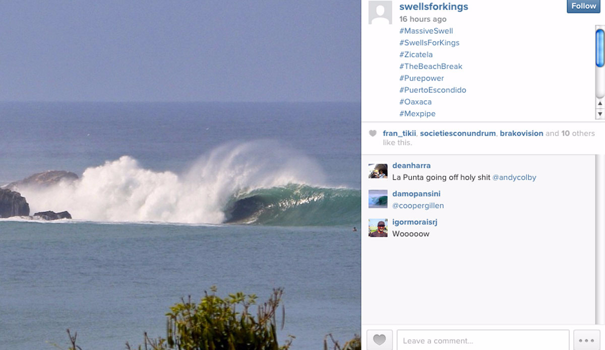 Photo: <a href=\"https://instagram.com/swellsforkings/\">@swellsforkings</a>