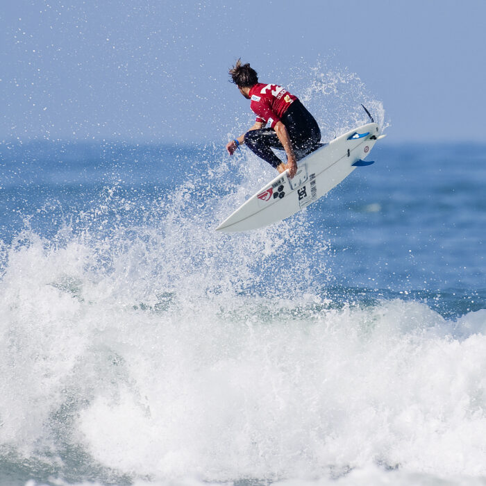 Dane Reynolds Surfing Air Lowers Trestles