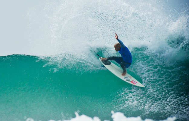 Kelly Slater surfing at the 2010 Hurley Pro at Lower Trestles. Photo: Hurley/ASP