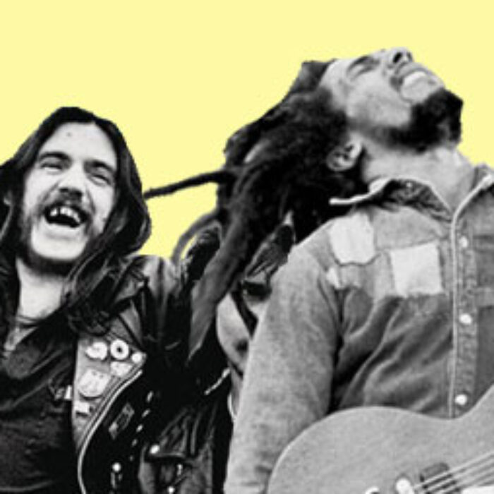 Who says Motorhead and Bob Marley don't belong on the same playlist together?