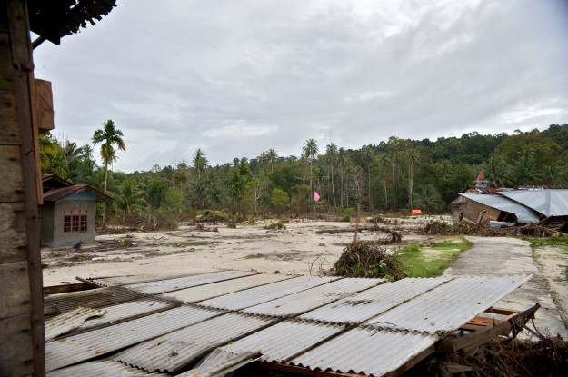 Entire villages were erased in the Mentawai Tsunami