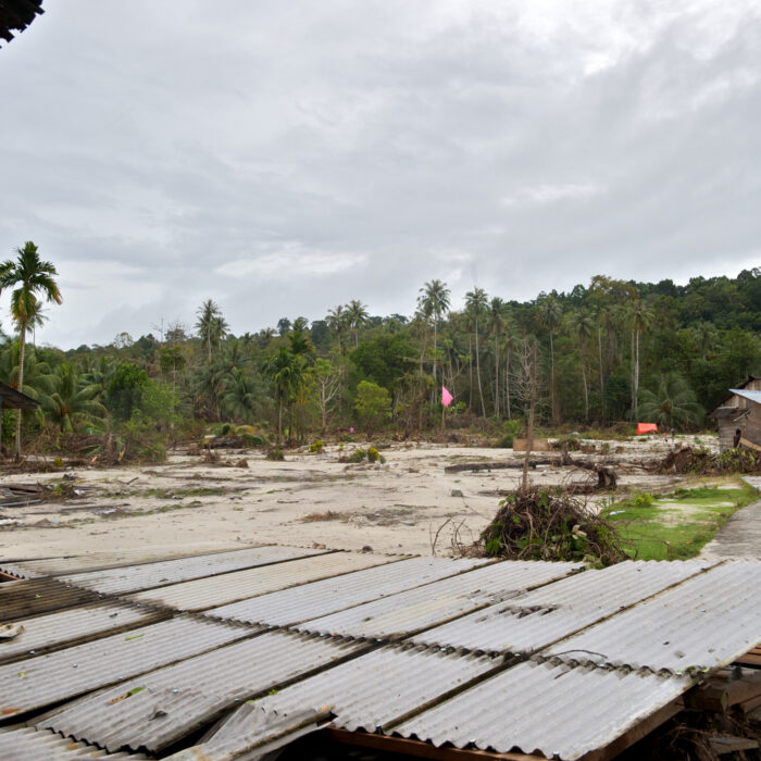 Entire villages were erased in the Mentawai Tsunami