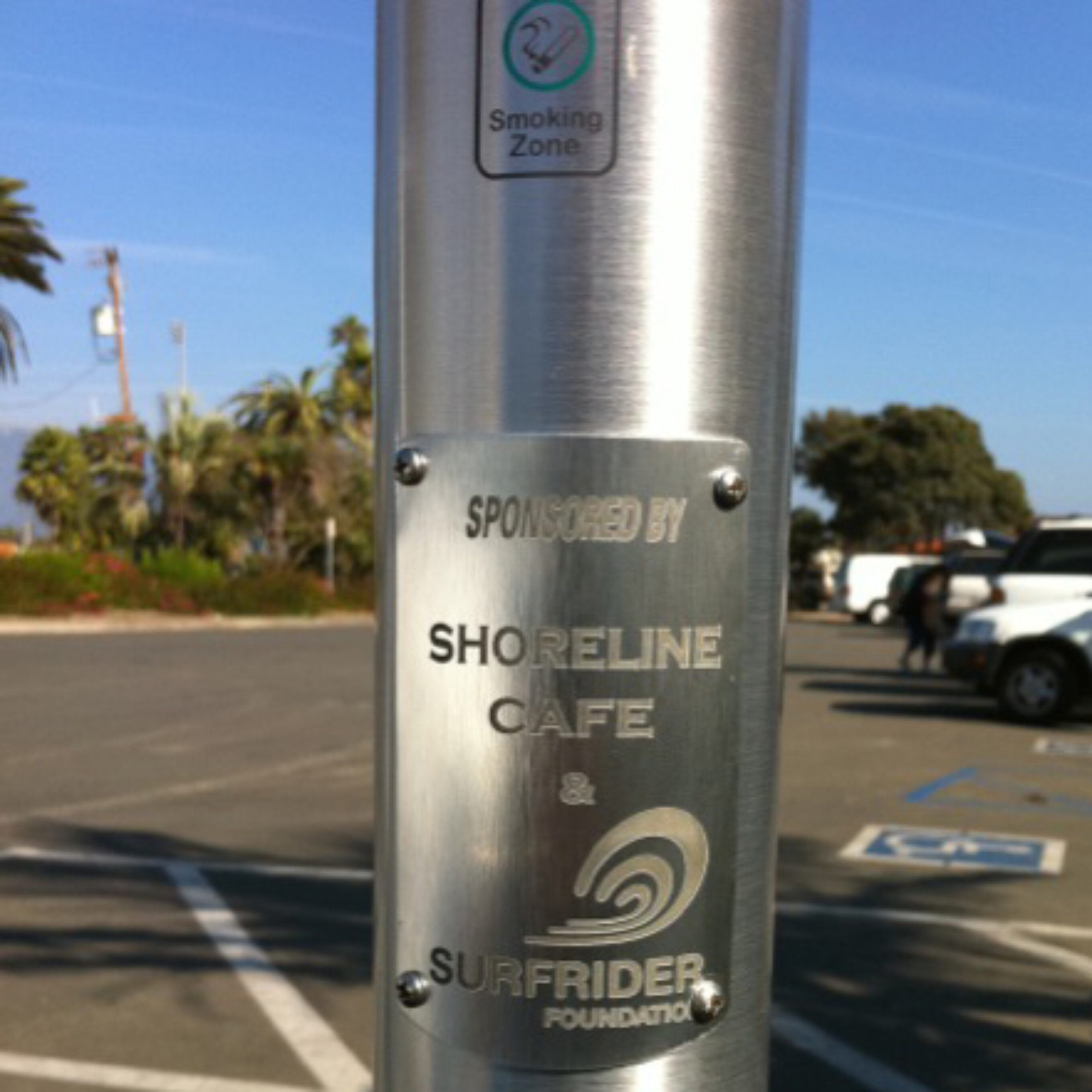 For some reason many smokers think it’s okay to throw their trash, in the form of cigarette butts, on the ground. cigarrette butt recepticles surfrider