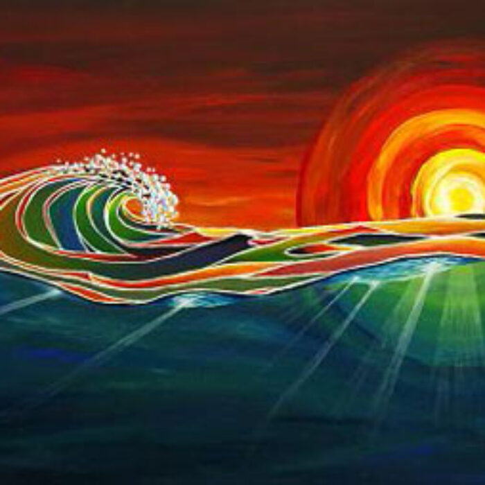 My brother loved life, loved the beach, loved to surf, and loved to play music. He was aware his time here would not be long, so he made the most of it. This book of surf art celebrates his life and contributes to a scholarship in his name.
