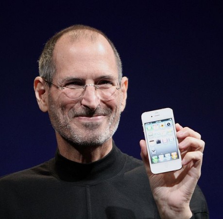 Apple founder Steve Jobs announced his resignation today, claiming he no longer believed he could meet the job's demands. Photo: Matt Yohe Steve Jobs White iPhone