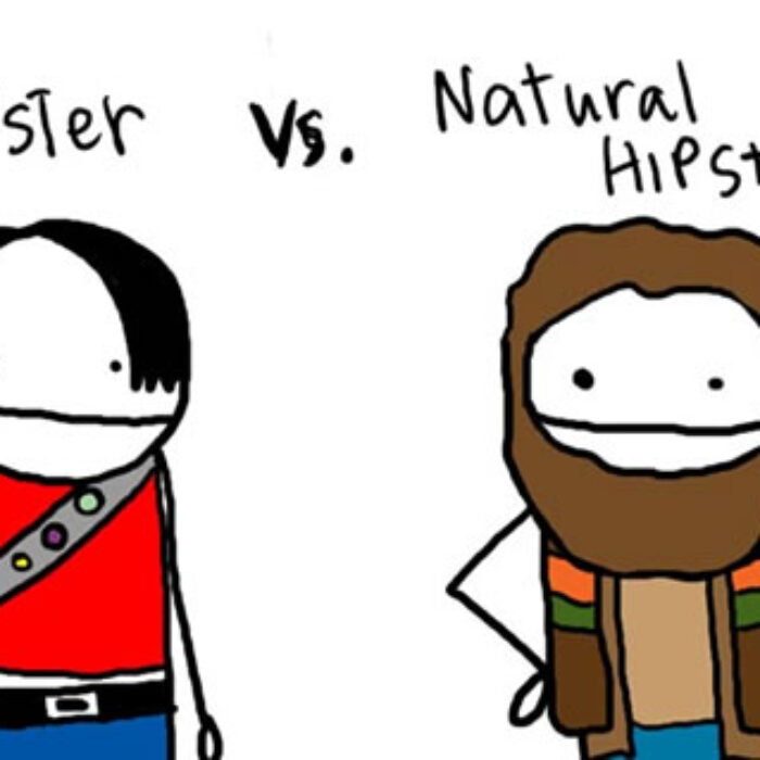 Hipsters vs. Natural Hipsters