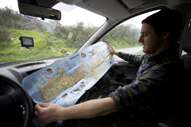 Sam Hammer narrows down the secret spots. "Get Lost!" say locals. Photo: Jeff Flindt Sam Hammer narrows down the secret spots. Photo: Jeff Flindt