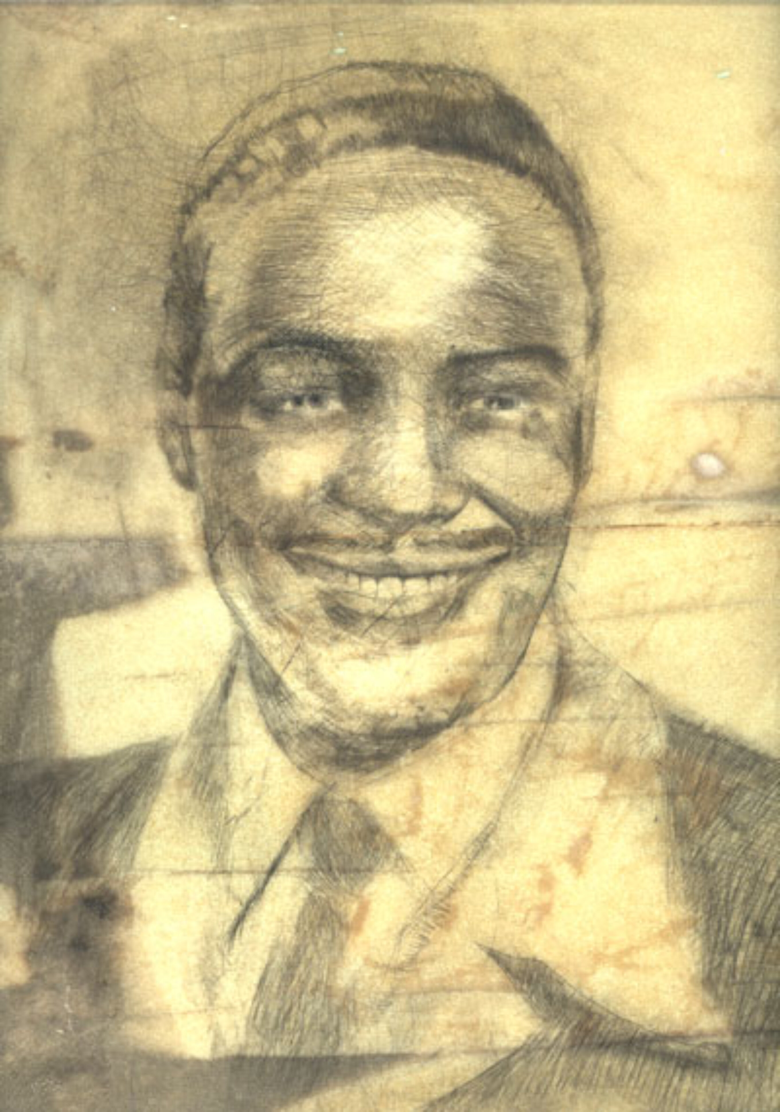 A portrait of Nick Gabaldon by artist Peter Spacek. A portrait of Nick Gabaldon by artist Peter Spacek.