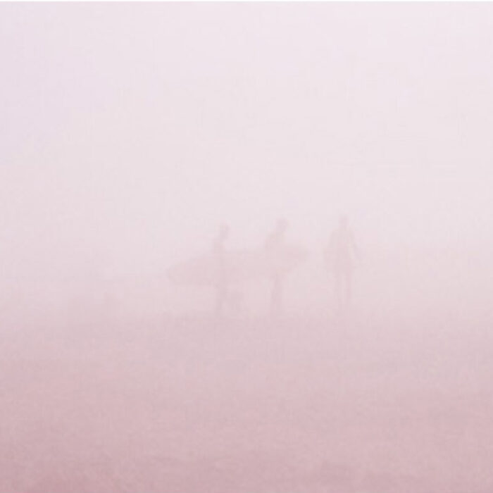 Surfers in Fog