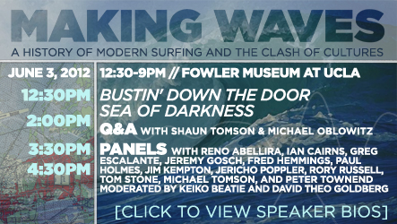 Check out the Making Waves Conference at UCLA on June 3. Check out the Making Waves Conference at UCLA on June 3.