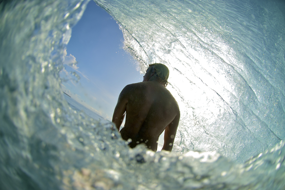 Precisely the balance we pursue. Mindless in Tavarua. Photo: Jeff Flindt