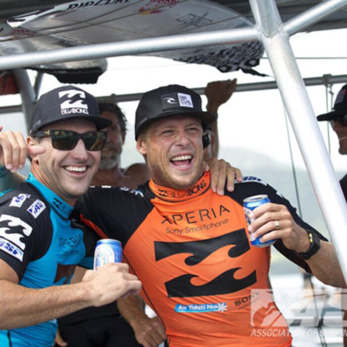 mick fanning and joel parkinson