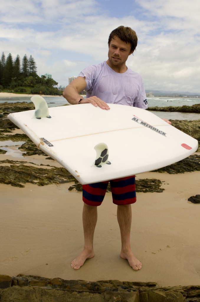 Dane Reynolds and his Mini-Simmons. Nothin' new to see here. Photo: Jason Kenworthy Dane Reynolds and his Mini-Simmons. Nothin' new to see here. Photo: Jason Kenworthy