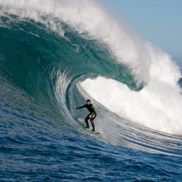 Greg Long Surfing Namibia Photo: Jason Murray