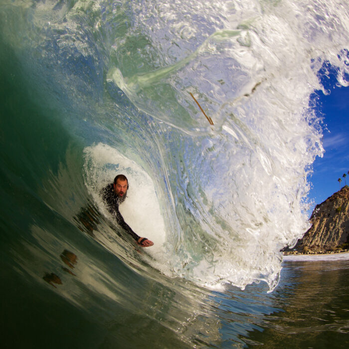 Handplanes make anything fun, period. End of story. Too small, too fast, too crowded? Doesn’t matter. As Gary from Brownfish says, “It's always overhead when you’re lying down.” Photo: Kenworthy