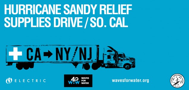 Waves for Water: HUrricane Sandy Relief
