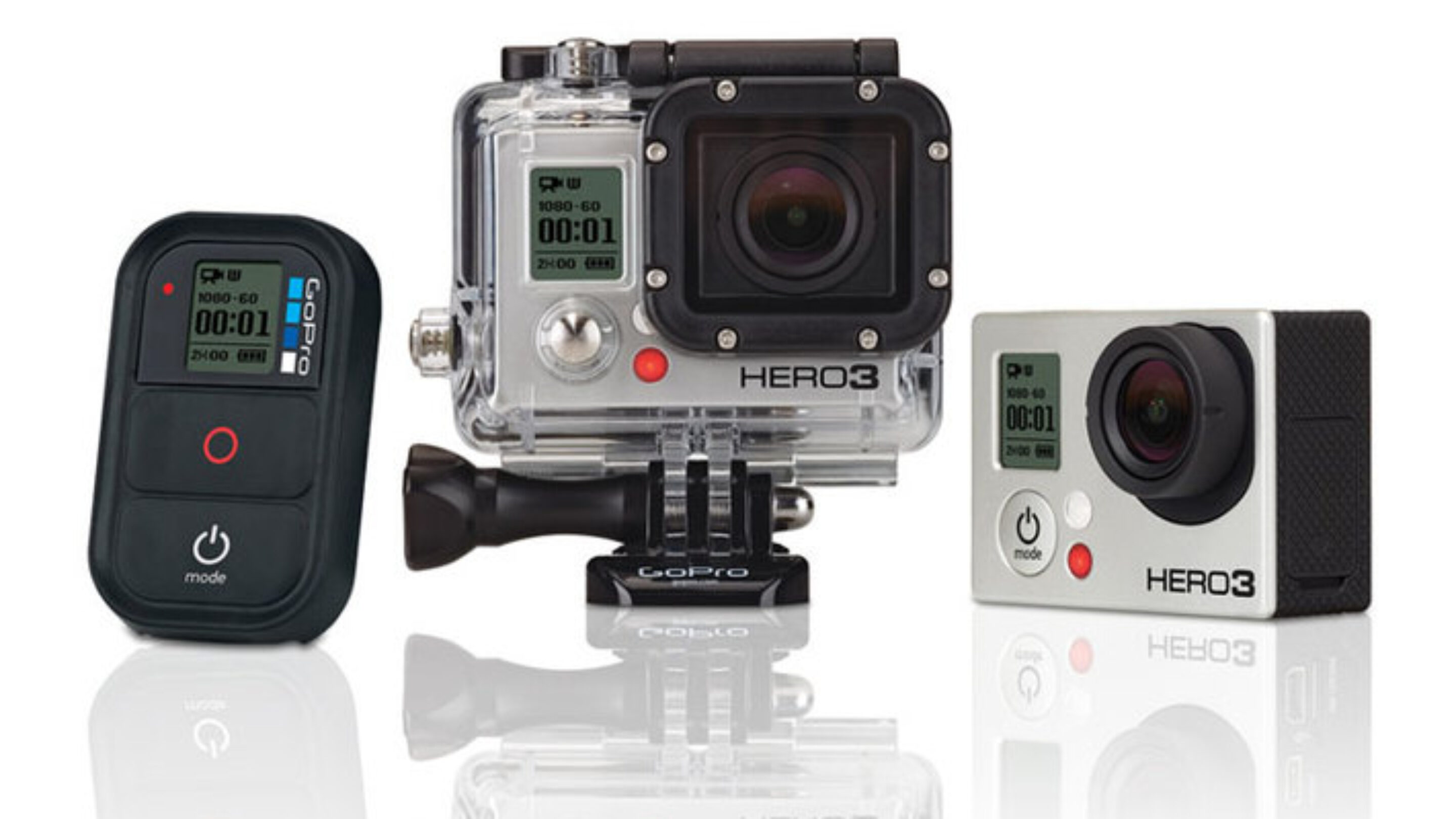 The GoPro Hero 3. Go make memories.
