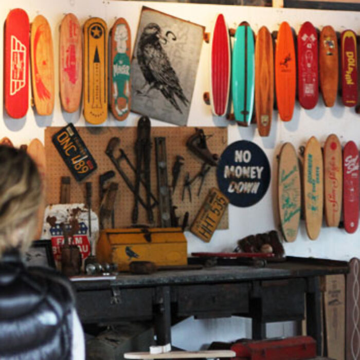 With all their warts and imperfections, some of the original skateboards are extremely primitive, others are rough, and some are rather crude. But there is no denying their folk art charm.