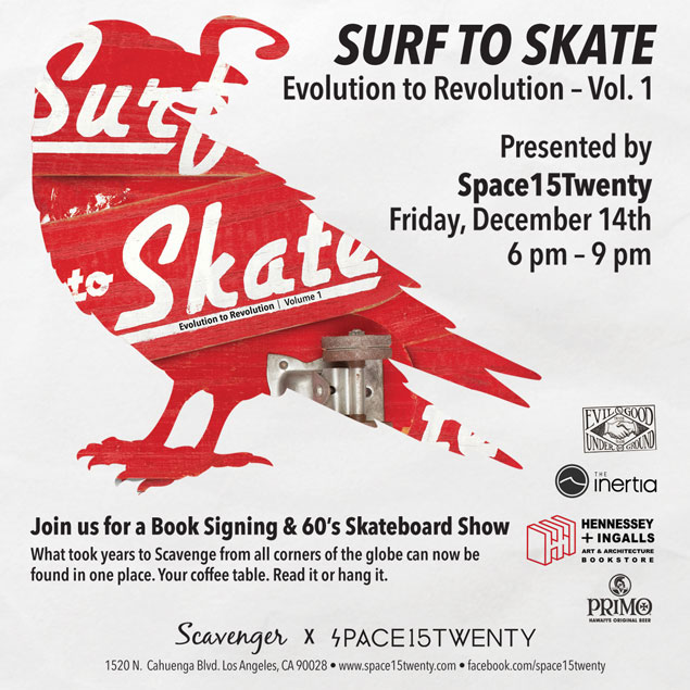 Scavenger Surf to Skate Flyer Scavenger Surf to Skate Flyer