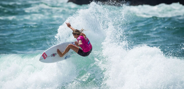 Steph Gilmore's grace and return to form? Certainly good. Women not having more events - and none in Hawaii? Very bad. Photo: ASP Steph Gilmore's grace and return to form? Certainly good. Women not having more events - and none in Hawaii? Very bad. Photo: ASP