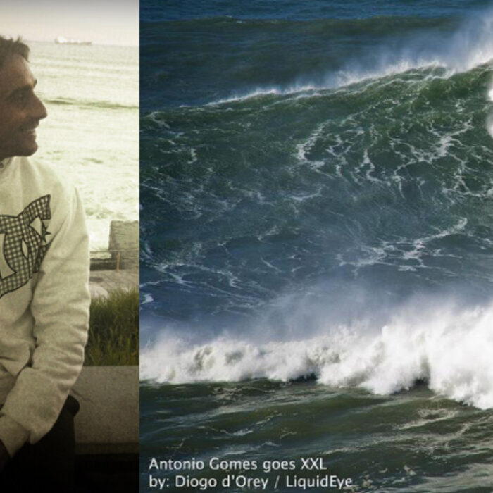 Antonio Silva at Nazare.