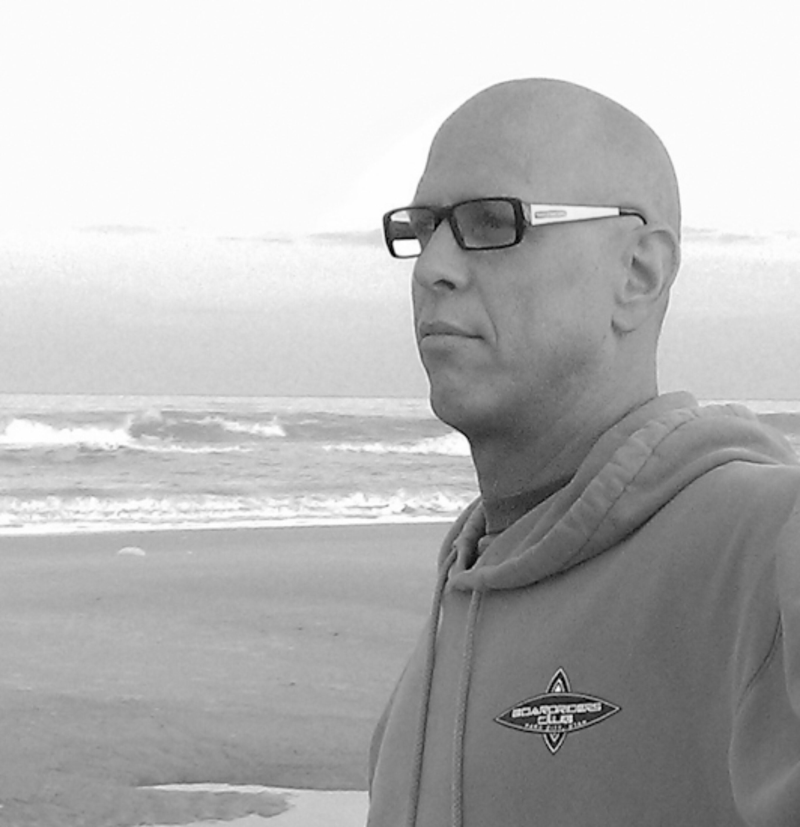 A portrait of the artist: Mark Wilson.