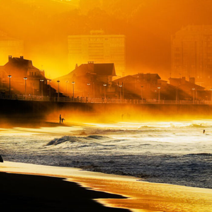 Winter Sunset by Jader Lozano.