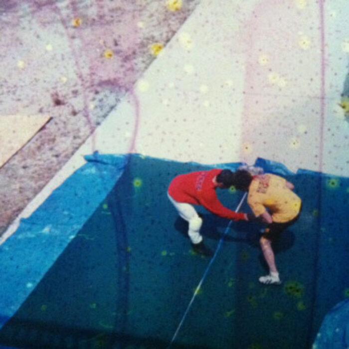 This is about as close as wrestling ever got to the beach for me. My brother and I training in the Outer Banks before freestyle nationals in the summer. It's 102 degrees out. The mat is about 130 degrees. If your skin touches the mat, it feels like hell.