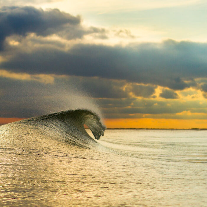 Secret spot with small perfect waves and nobody around.