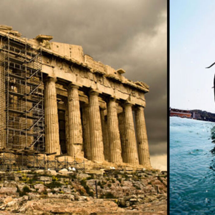 Surfing Greece