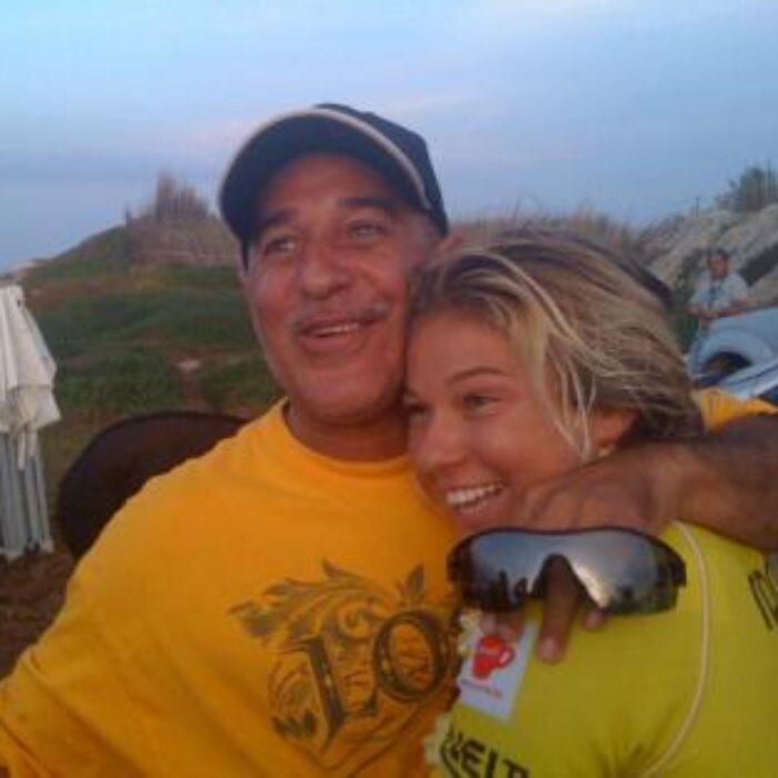 Coco Ho and her dad, Michael, her greatest mentor. Photo: Courtesy Ho Family