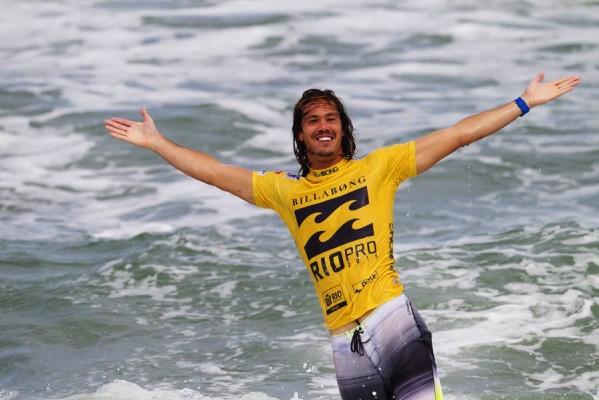 Jordy Smith, Mr. Showtime, has arrived. Photo: ASP Jordy Smith, Mr. Showtime, has arrived. Photo: ASP