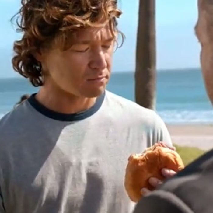 Kalani Robb represents Arby's with trademark Hawaiian style, and we explore other surfers who have forayed into Hollywood.
