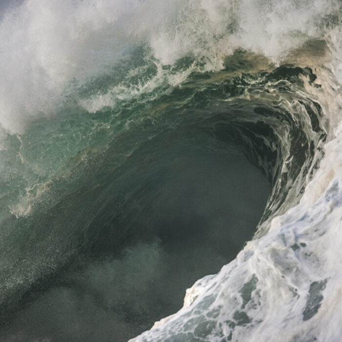 powerful wave