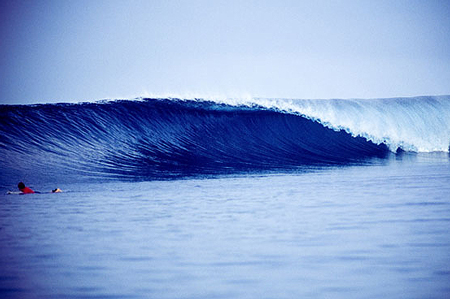 MindSurf Mind surf this beautiful slice of Mentawaian perfection all you like. Photo: Kevin Roche