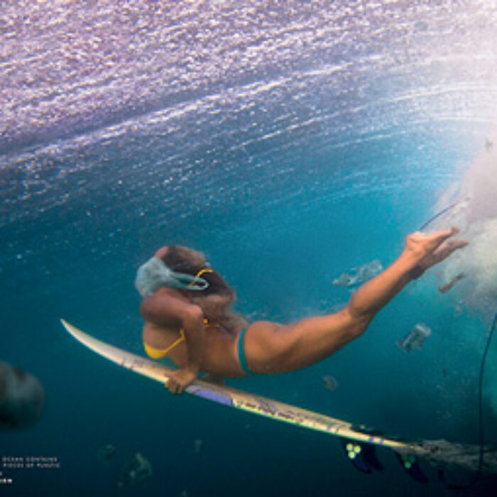 Jim Moriarty presents the three best surfing ads of the year. Photo: Daniel Fryer